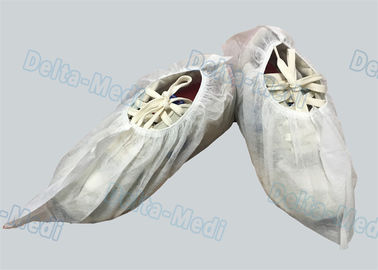 비 PP 백색 미끄러짐 신발 덮개, 경량 방수 방어적인 신발 덮개