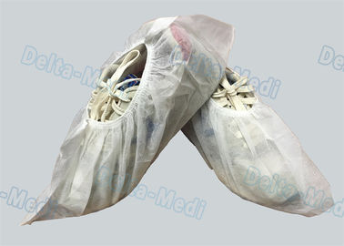 비 PP 백색 미끄러짐 신발 덮개, 경량 방수 방어적인 신발 덮개