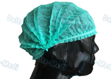 녹색 단 하나 탄력 있는 처분할 수 있는 군중 모자는, 불룩한 처분할 수 있는 머리 덮개를 조작합니다
