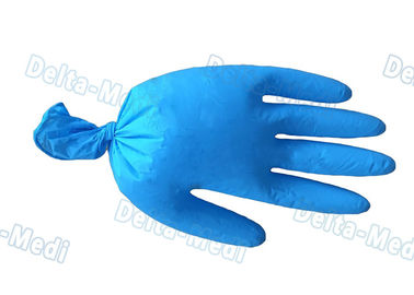 의학 분말 자유로운 비닐 장갑, 파란 처분할 수 있는 비닐 장갑 착용 저항