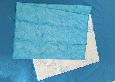 파란 색깔 처분할 수 있는 의학 장, 의학 침대 시트 40 - 100gsm