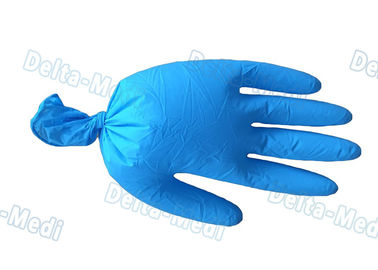 무해한 처분할 수 있는 의학 장갑, 선의에 파란 색깔 비닐 시험 장갑