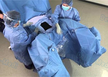외과 복강경 검사는 ETO 파랑 색깔로, 메마른 처분할 수 있는 환자 주름잡아 드리웁니다 주름잡아 드리웁니다