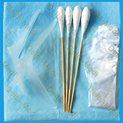 Cervical Depressor 부인과 검사 키트 Femal Cervical Sampling Kit