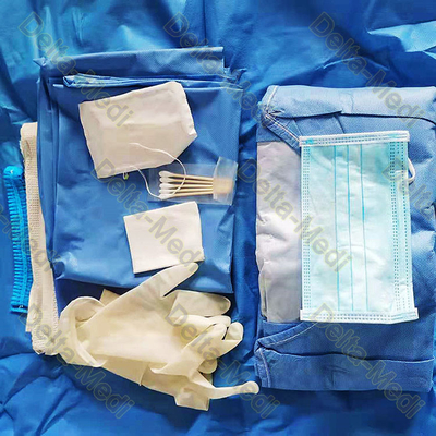 불모 의학 버릴 수 있는 수술용 키트 아기 전달 아기 출산 장비 팩